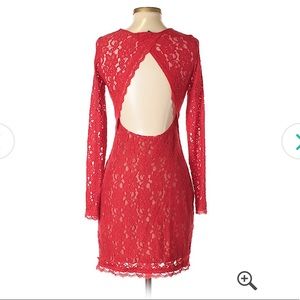 Sexy, Express Cocktail Sheath Dress, Open Back